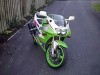 R&G CP0020BL Aero padací chrániče Kawasaki ZXR400 černé